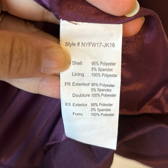 Another Story Jacket/Blazer with Ruffle Sleeve - Picture 5 of 7